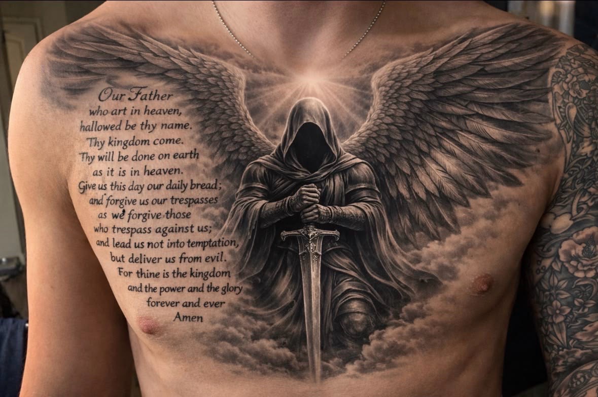 Wings Tattoo view 2