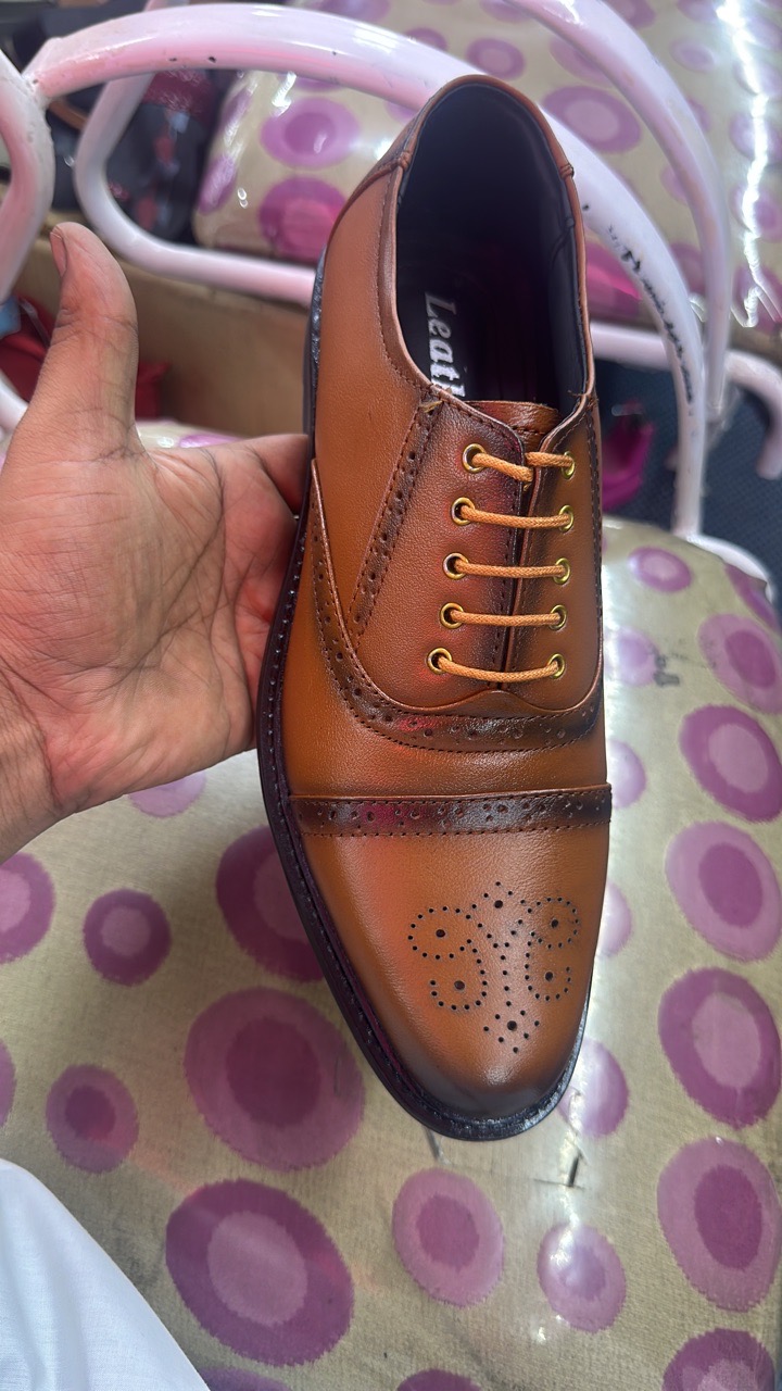 Leather Brown Formal Shoes