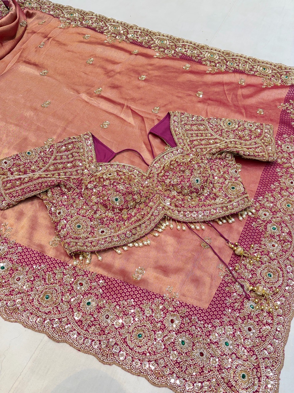 Embroidered Sareeee view 3