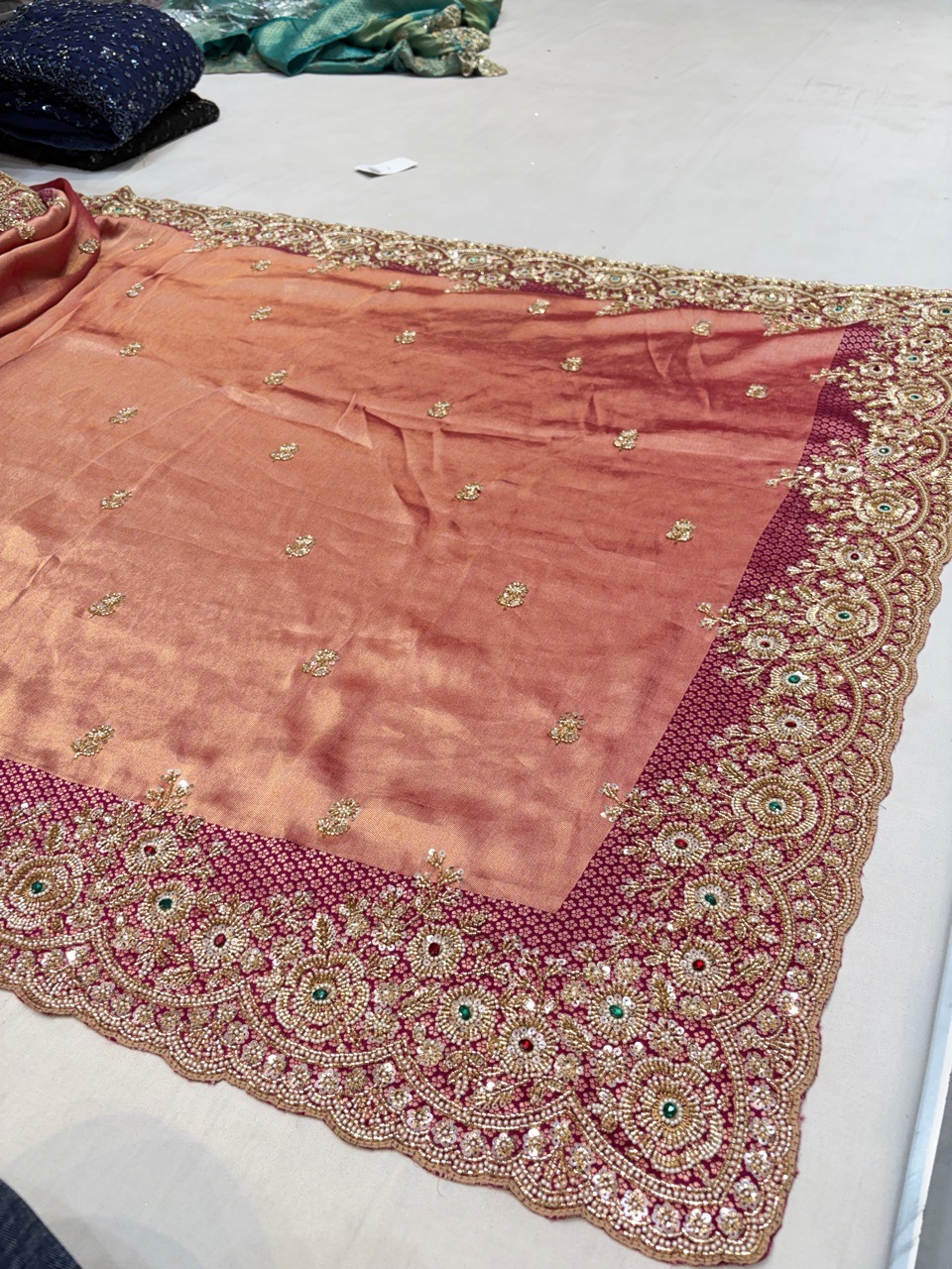 Embroidered Sareeee view 5