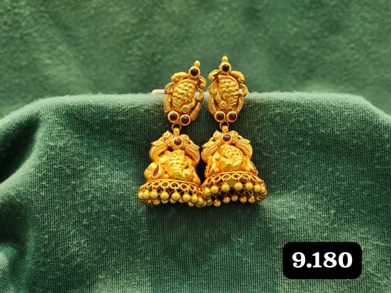Traditional Gold Zhumka 150626 view 3