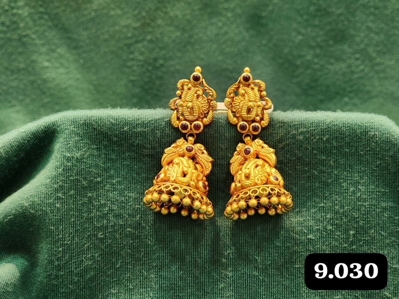 Traditional Gold Zhumka 150626 view 6