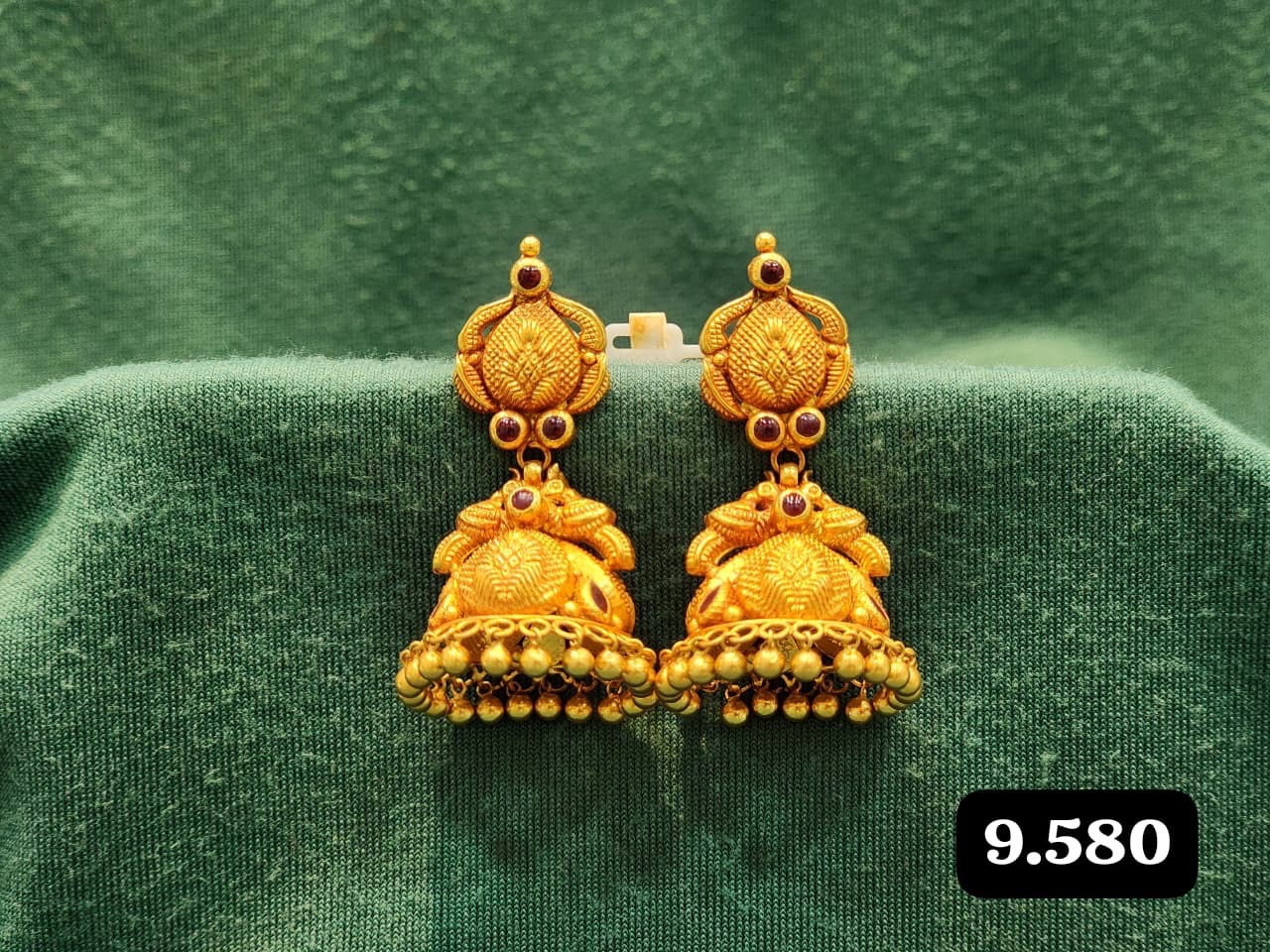 Traditional Gold Zhumka 150626 view 8
