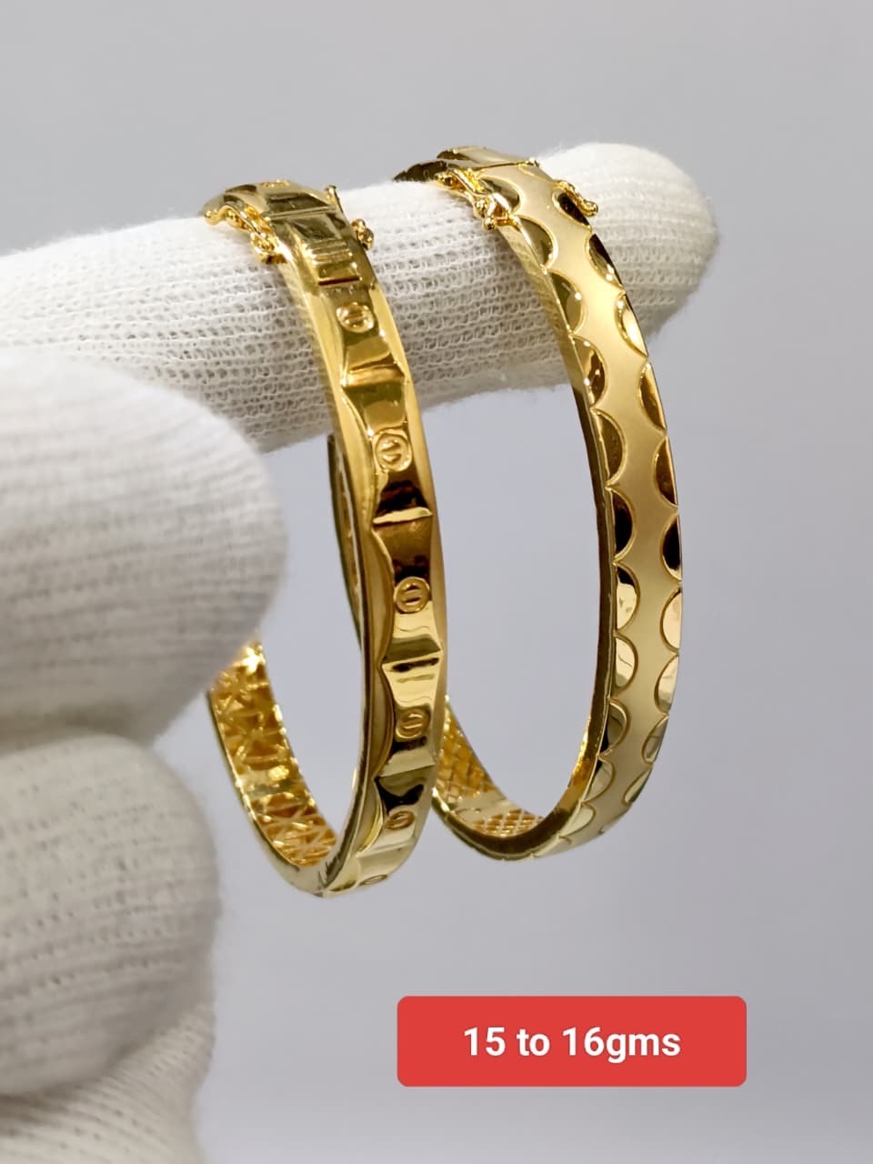 Elegant Gold Bracelets view 5