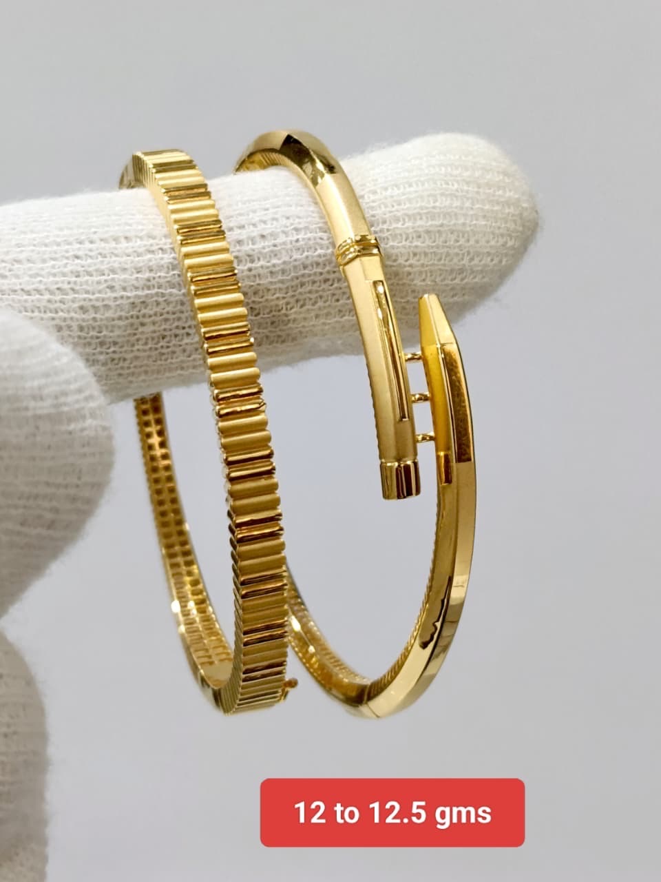 Elegant Gold Bracelets view 4