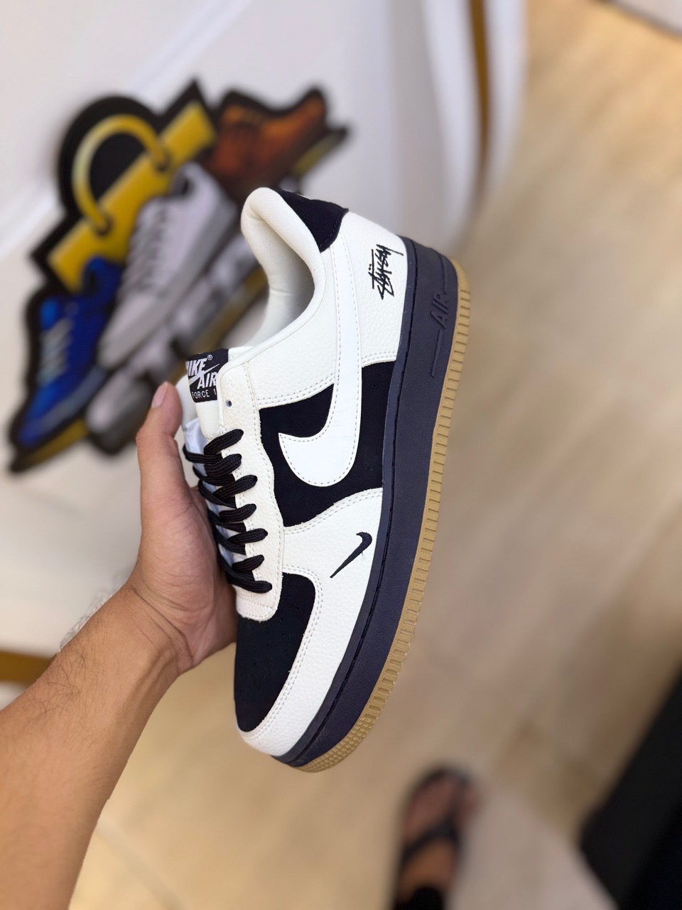 Nike Air Force 1 Stussy view 2