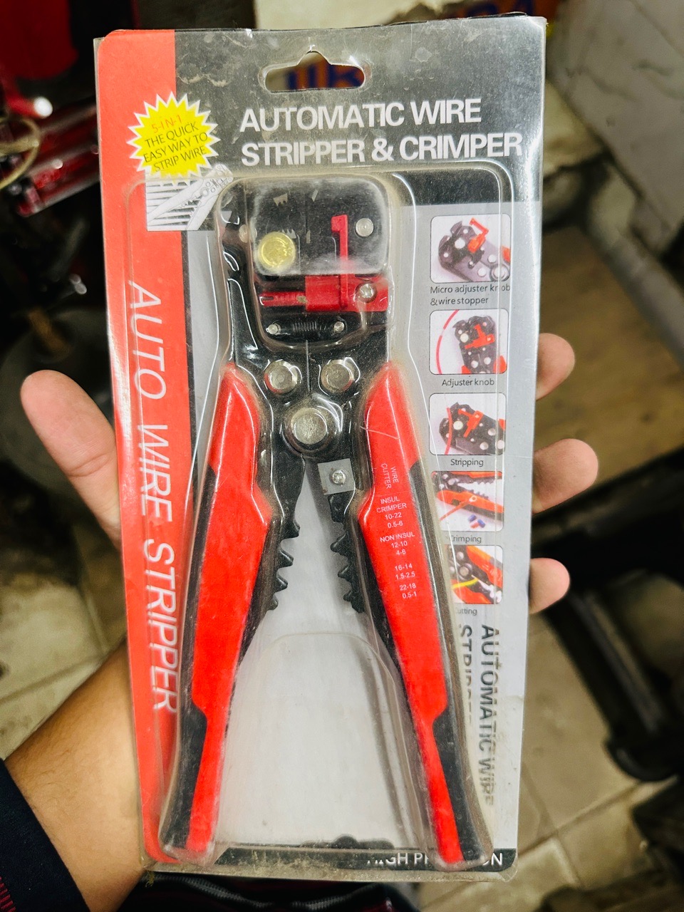 Automatic Wire Stripper & Crimper view 2