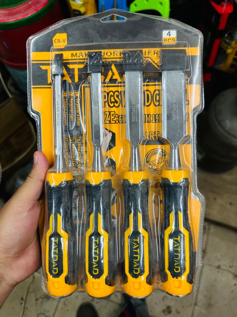 TATA 4-Piece Chisel Set view 2
