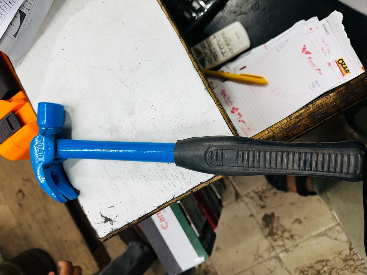 Blue Steel Hammer view 2