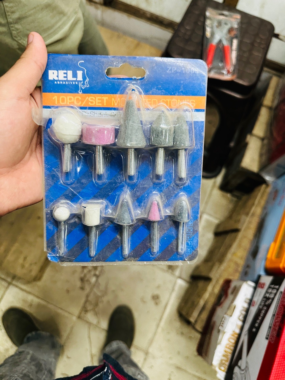 Reli Abrasives 10PC Set Mounted Stones view 2