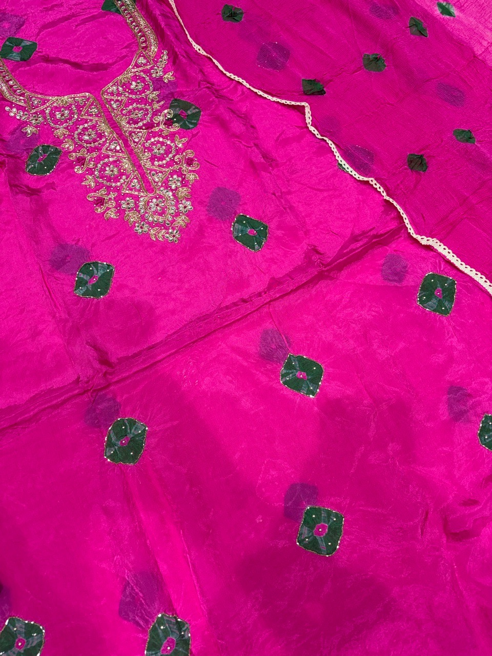 Unstitch Pink Suit Set view 2