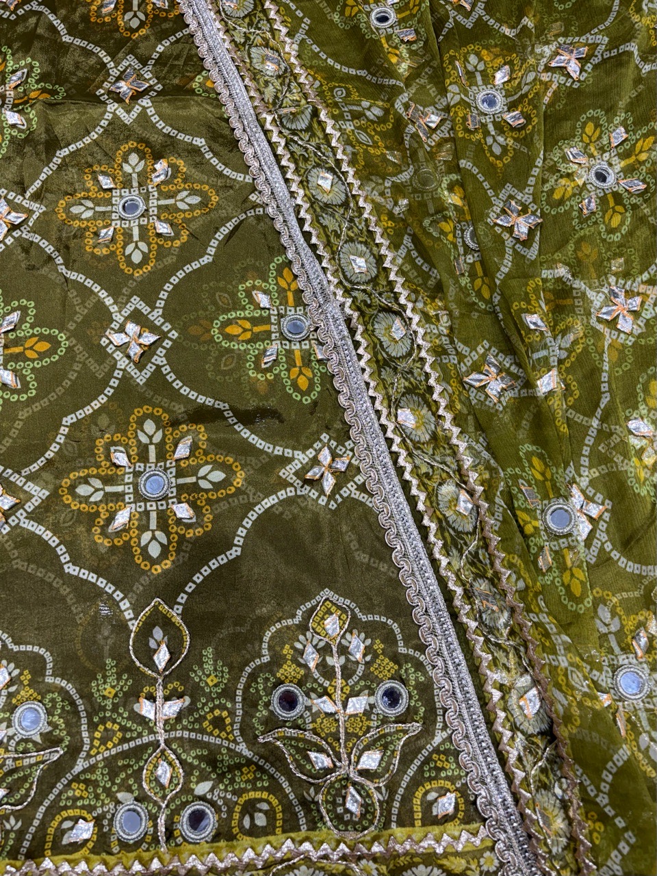 Ajrakh Suits view 2