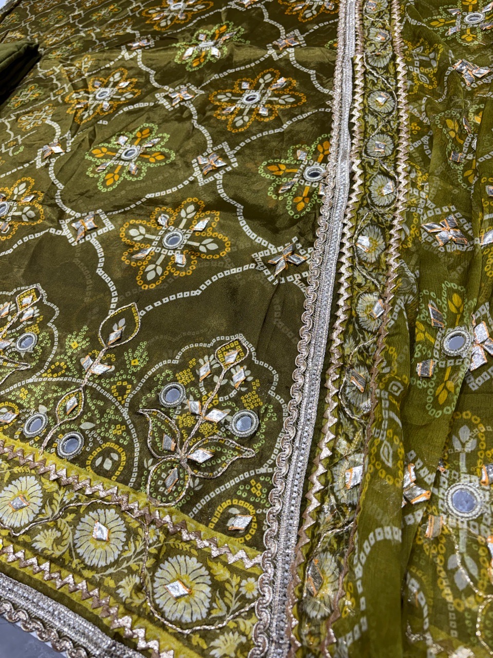 Ajrakh Suits view 3