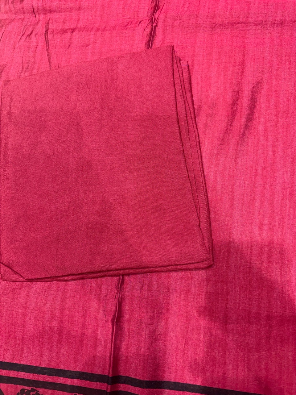 Red Suit Set Unstitched view 3