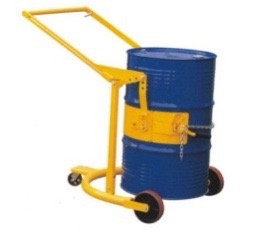 Blue Drum Transport Trolley view 2