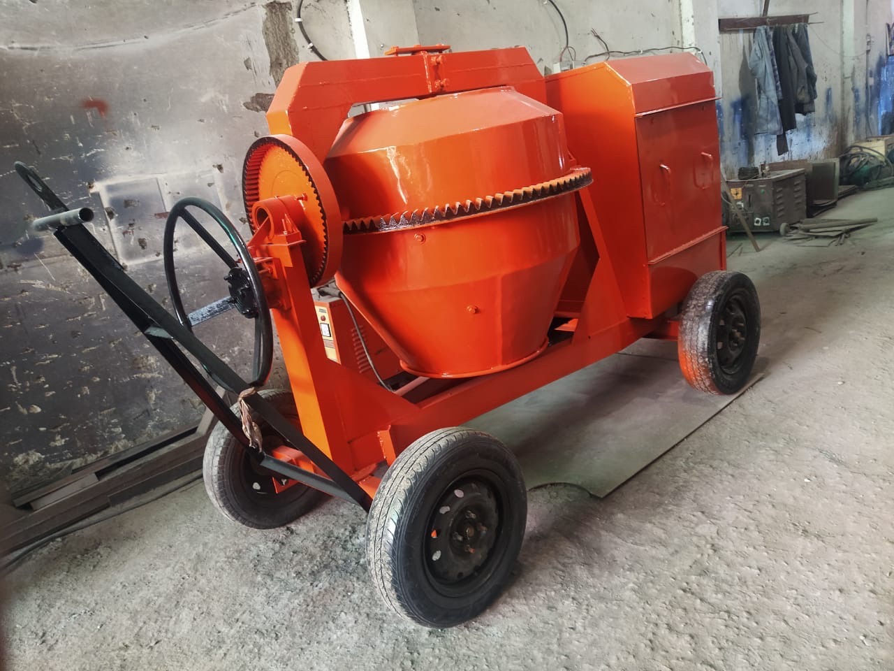 Portable Concrete Mixer view 2