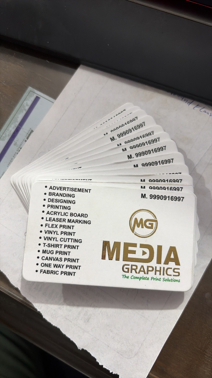 Media Graphics Business Cards view 2