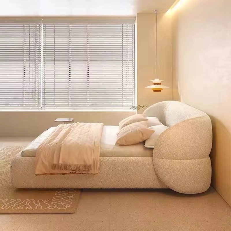 Modern Fabric Bed view 4