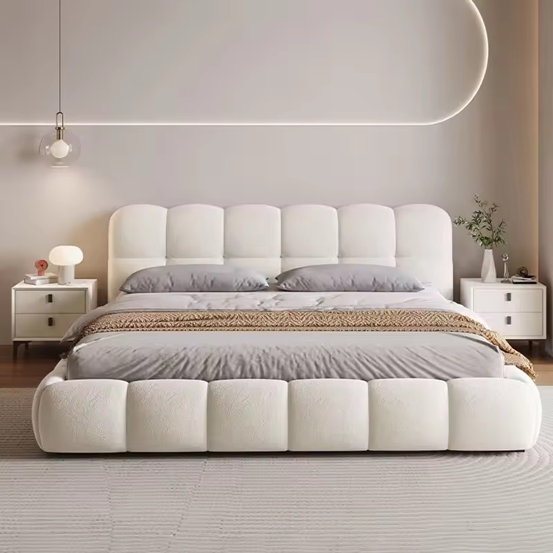 Modern Plush Bed view 3
