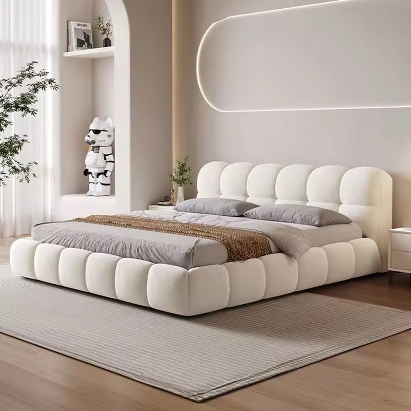 Modern Plush Bed view 4