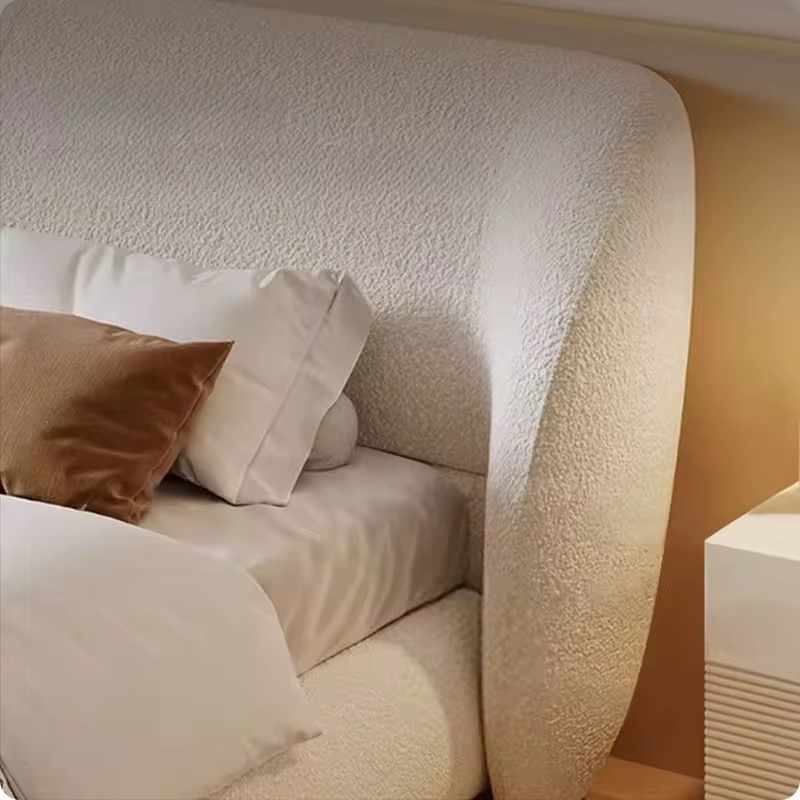 Modern Upholstered Bed view 5