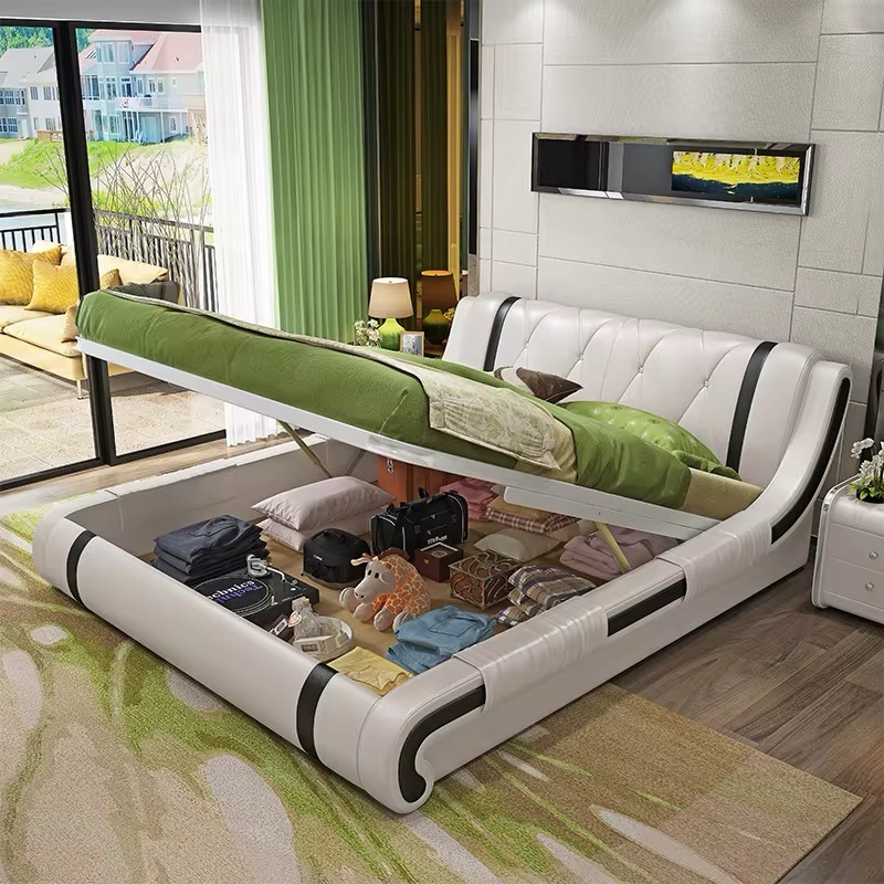 Modern Fabric Bed view 4