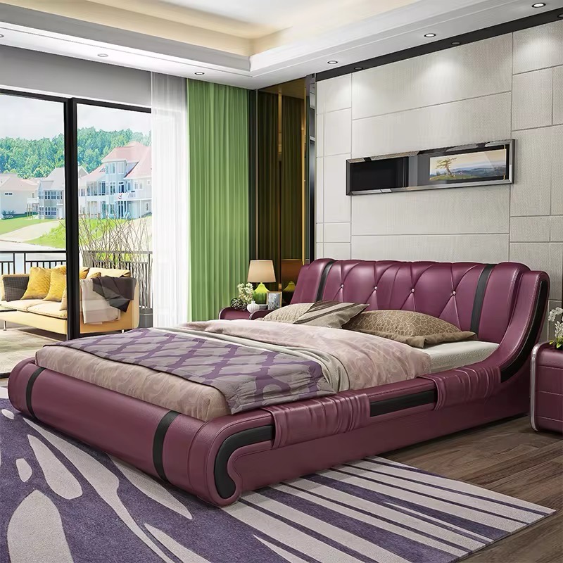 Modern Fabric Bed view 8