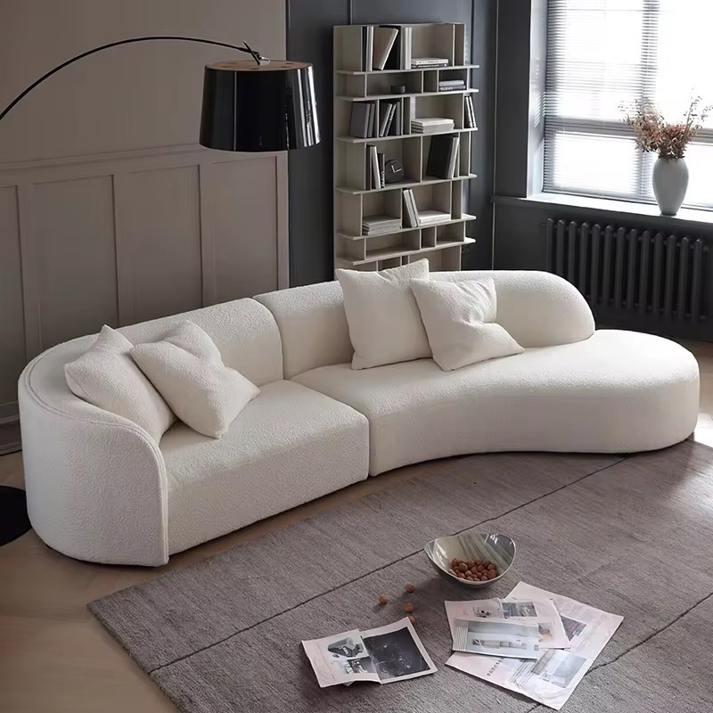 Modern Curved Sofa view 3