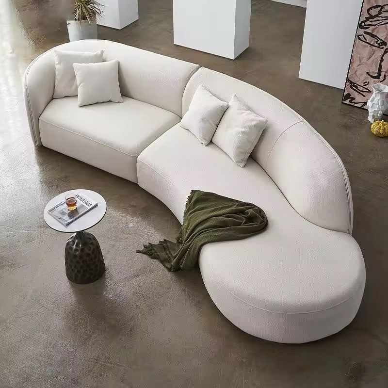 Modern Curved Sofa view 5
