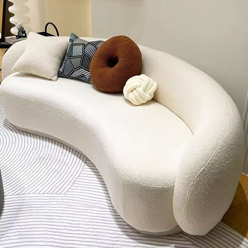 Modern Curved Sofa view 4