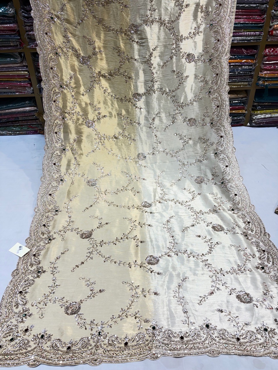 Embellished Saree view 3