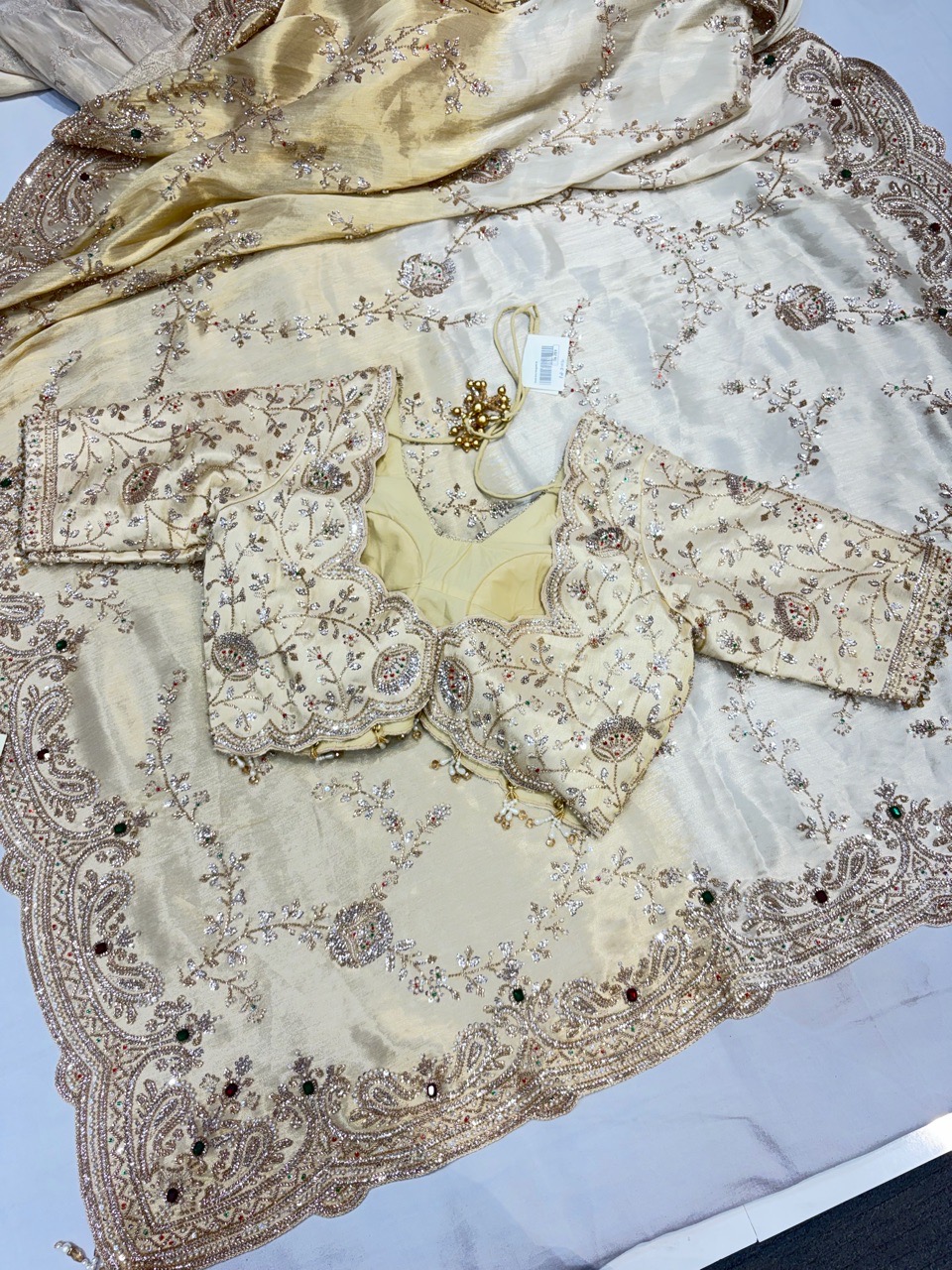 Embellished Saree view 2