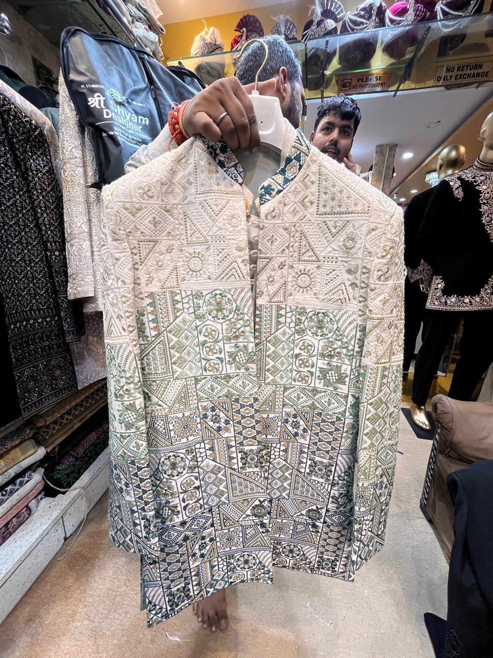 Embroidered Ethnic Jacket view 2