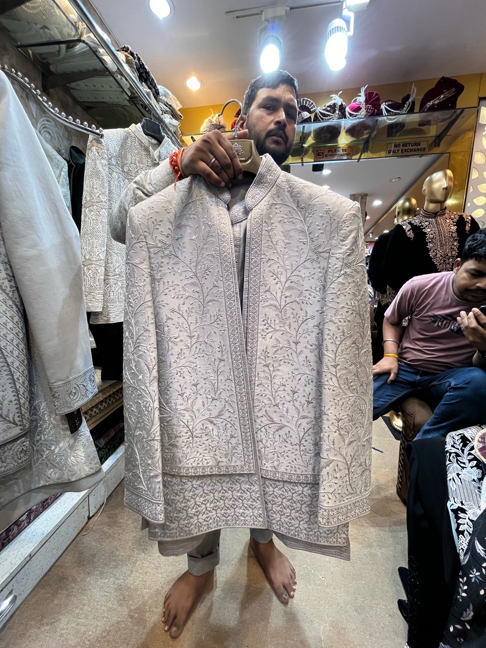 Embroidered Jodhpuri Jacket view 2