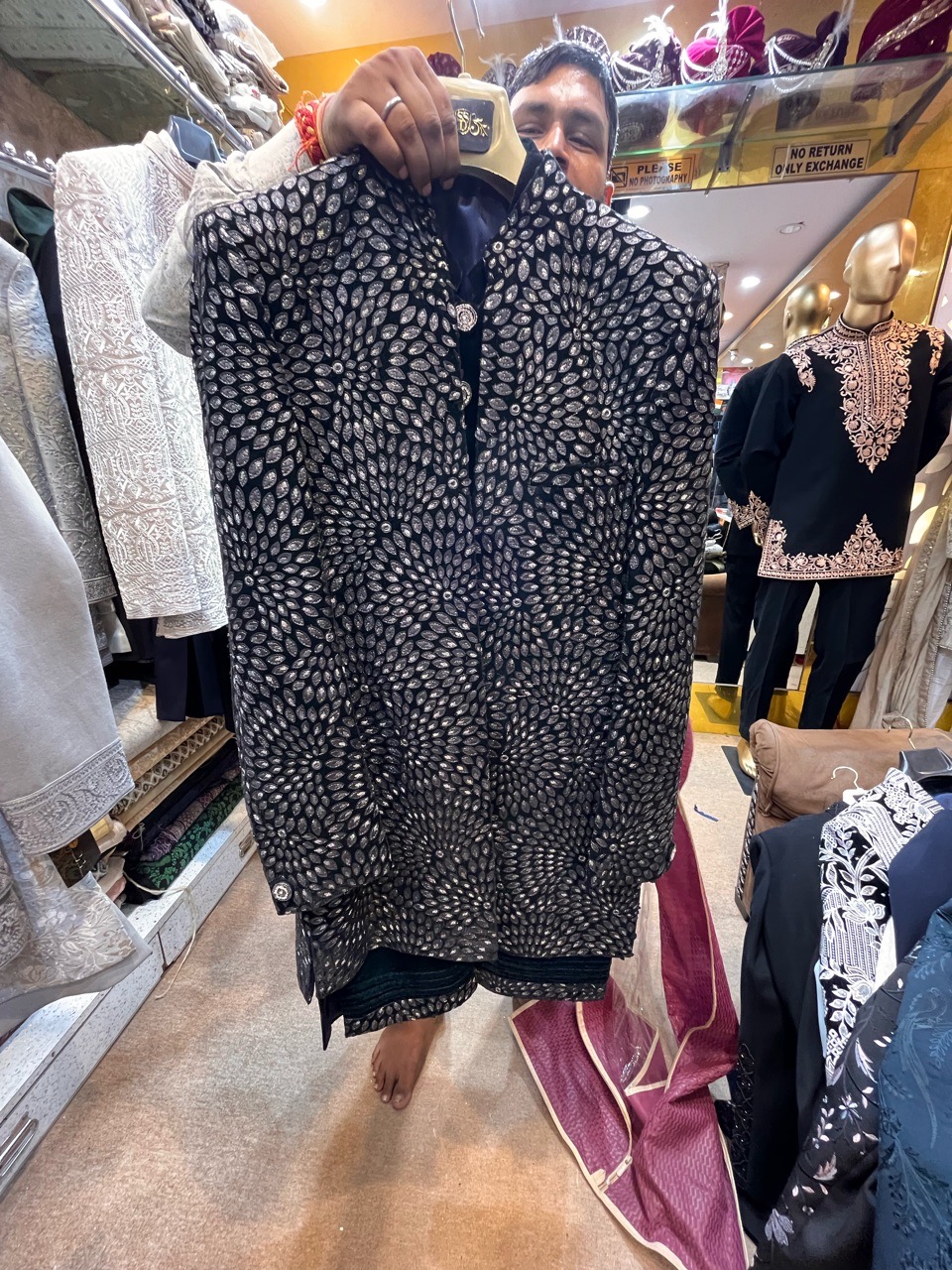 Embellished Black Jacket view 2