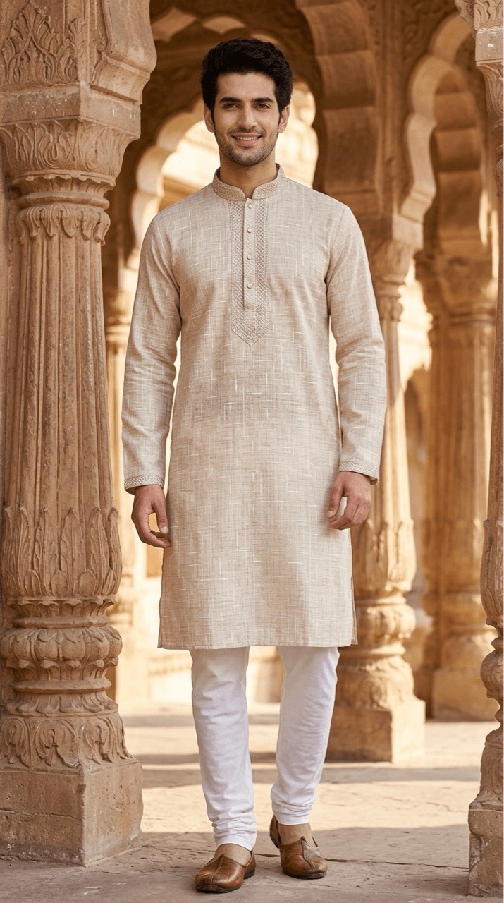 Ethnic Kurta Pajama ART NO :5035 view 3