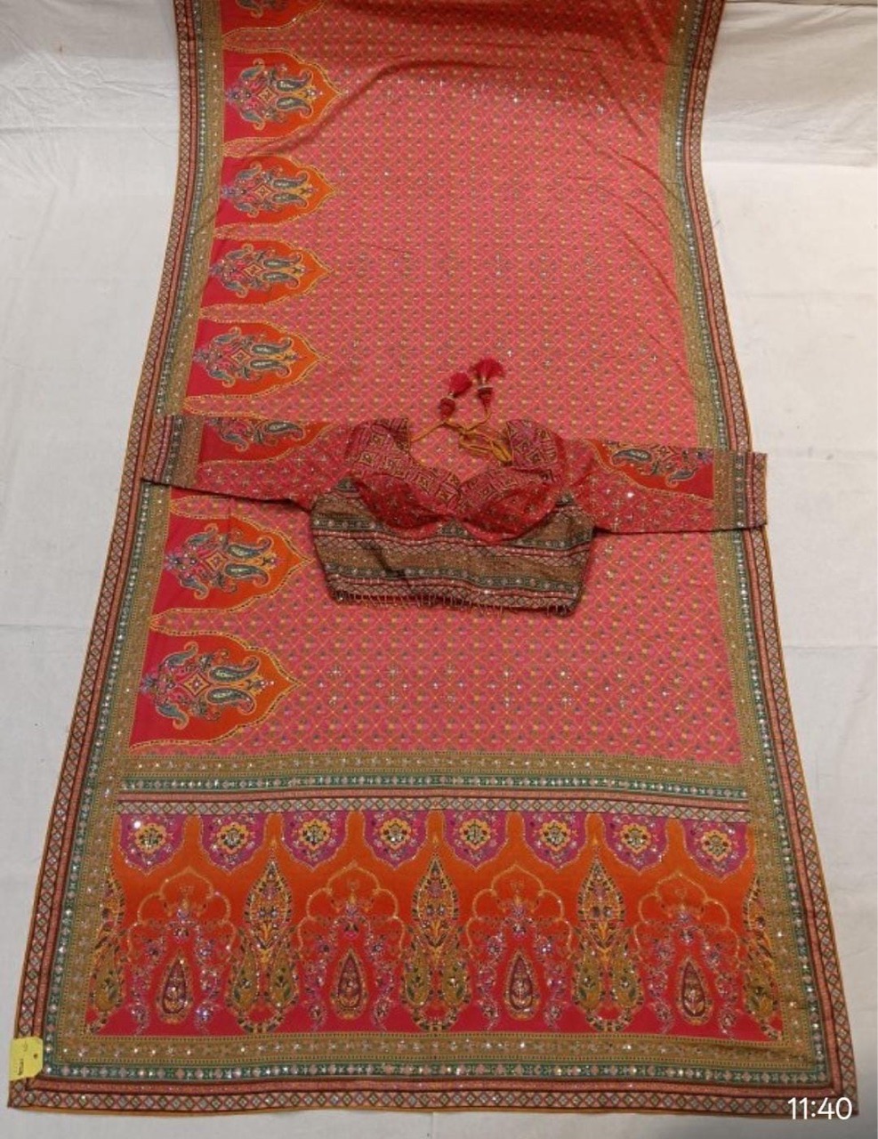Elegant Saree Design view 2