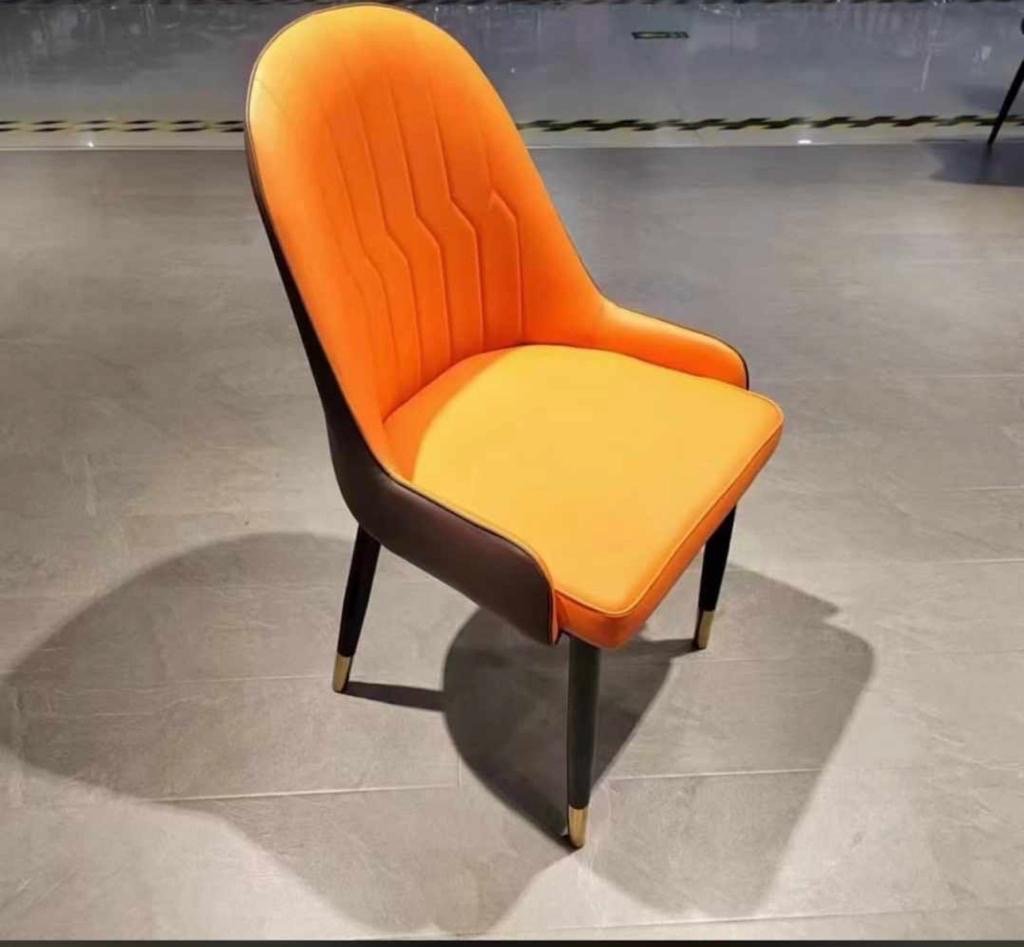 Orange Dining Chair view 2