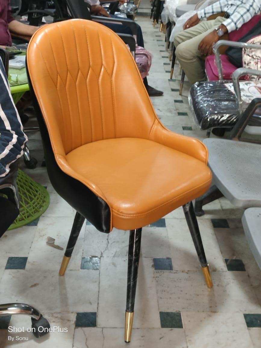 Orange Dining Chair view 3