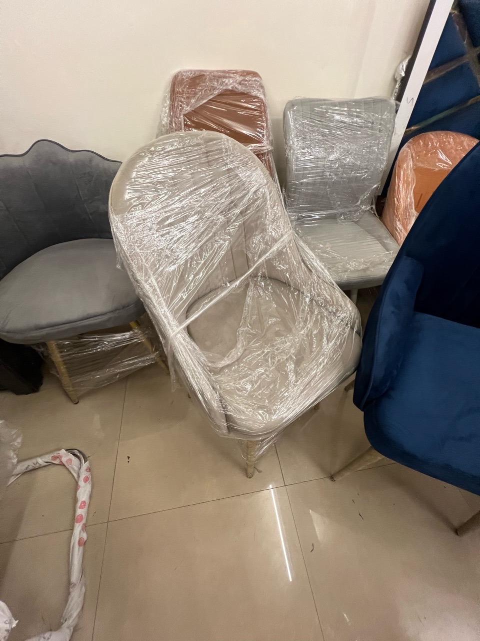 Orange Dining Chair view 8