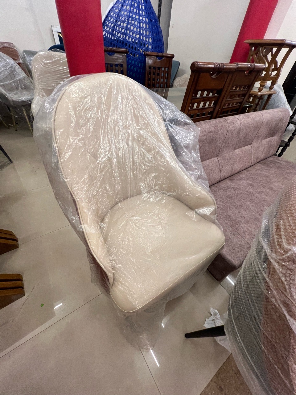 Orange Dining Chair view 9