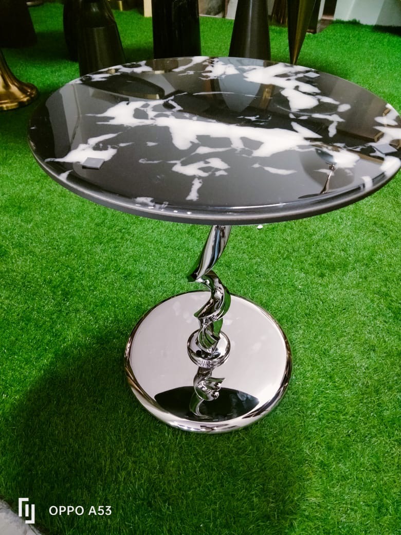Elegant Marble Center Table view 4
