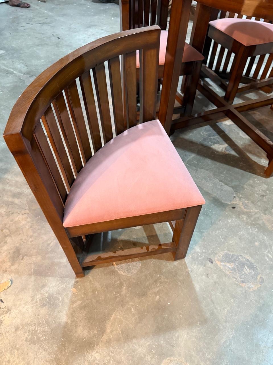 Round Glass Top Dining Table with Chairs view 4