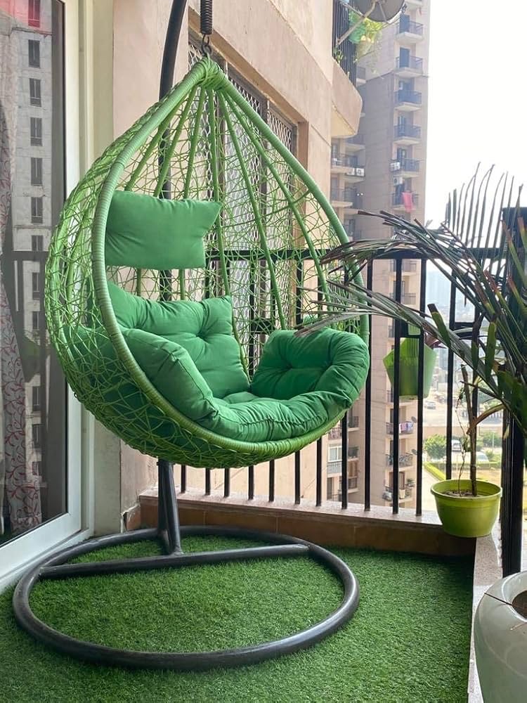 Hanging Egg Shape Swing view 3