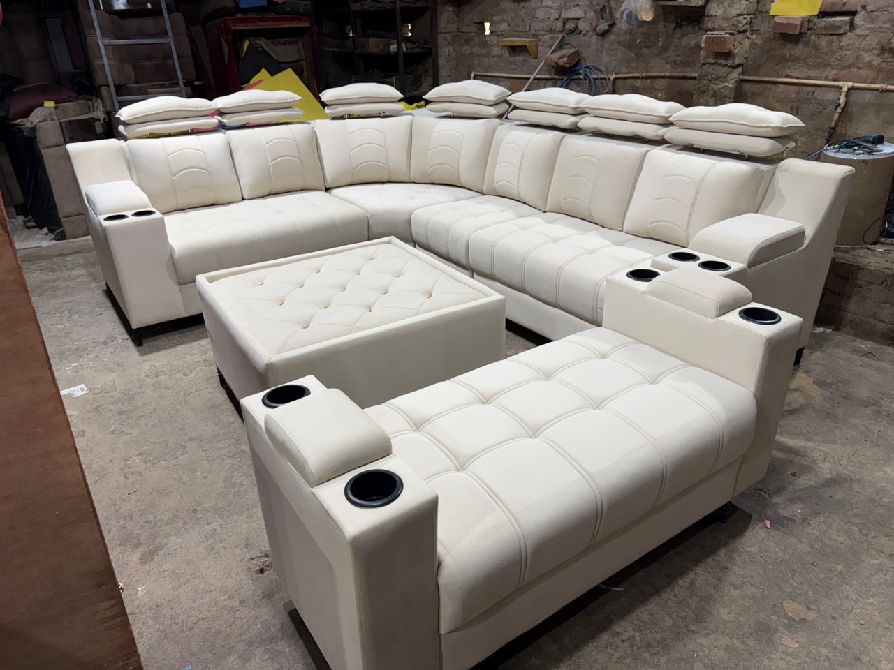 Modern L-Shaped Sofa view 2