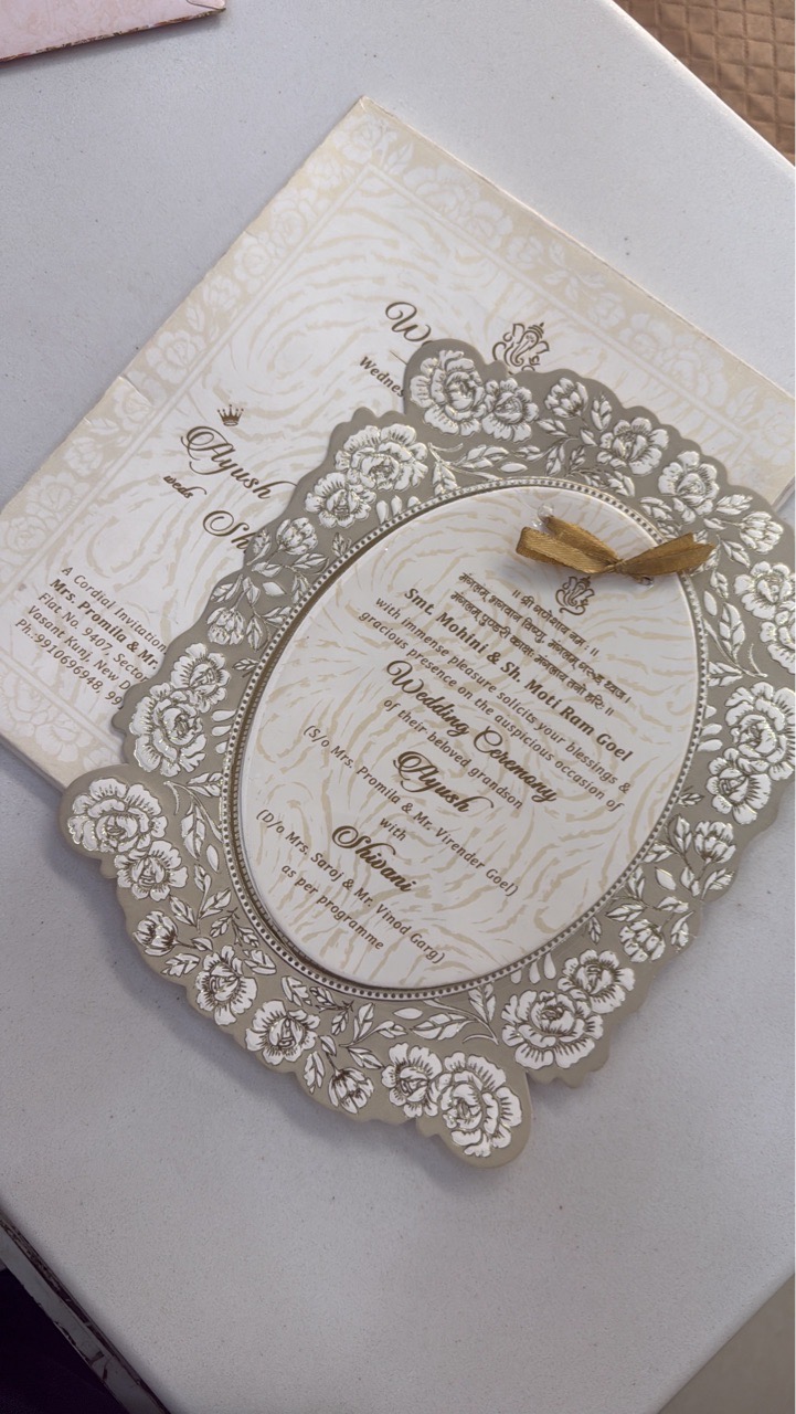 Designer Wedding cards