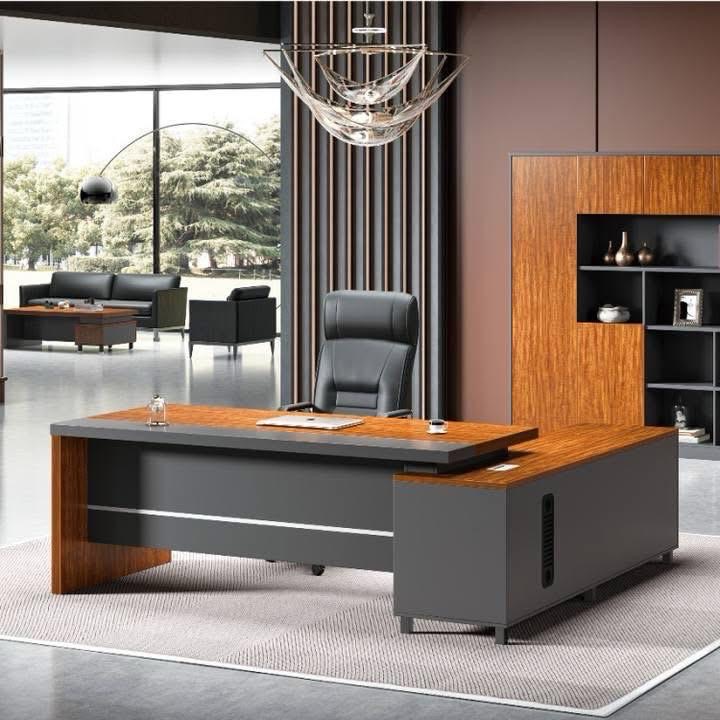 Modern Executive Desk view 2