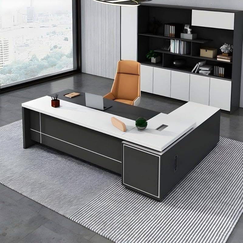 Modern Executive Desk view 2