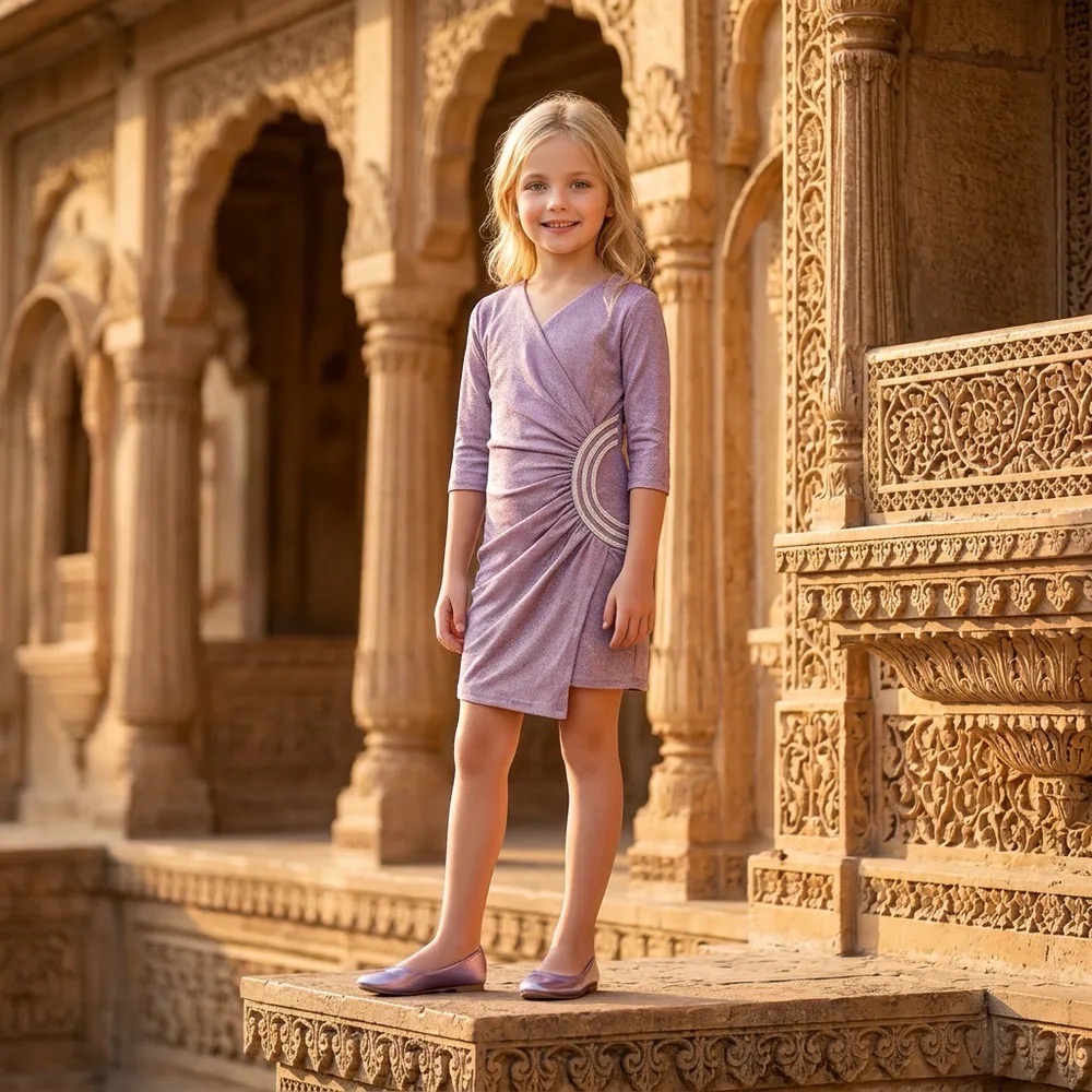 Sim Sim Kids Wear Dress view 2