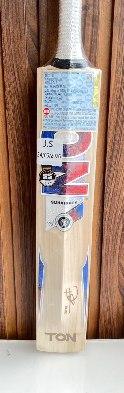 Phil Solt Cricket Bat view 3